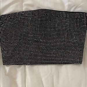 Forever 21 bling tube top